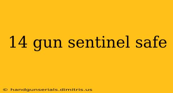 14 gun sentinel safe