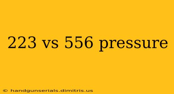 223 vs 556 pressure