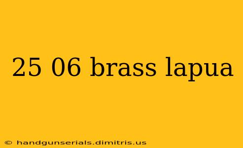 25 06 brass lapua