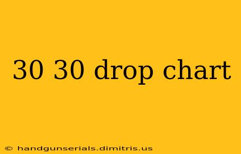 30 30 drop chart