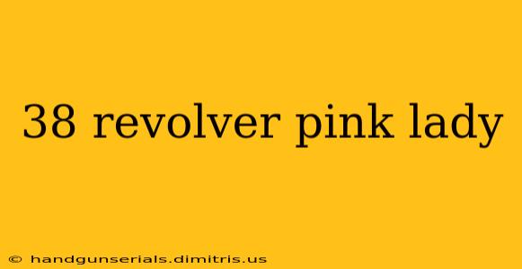 38 revolver pink lady