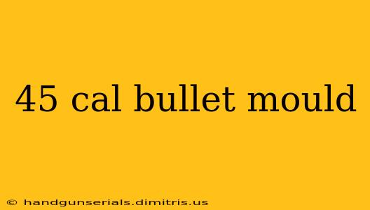 45 cal bullet mould