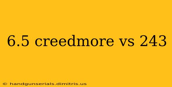 6.5 creedmore vs 243