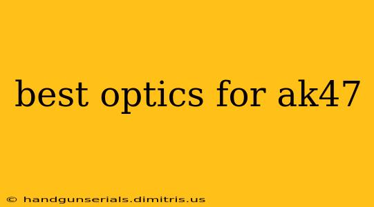 best optics for ak47