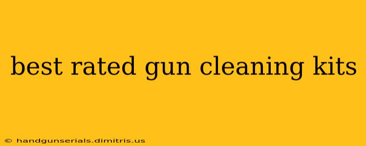 best rated gun cleaning kits