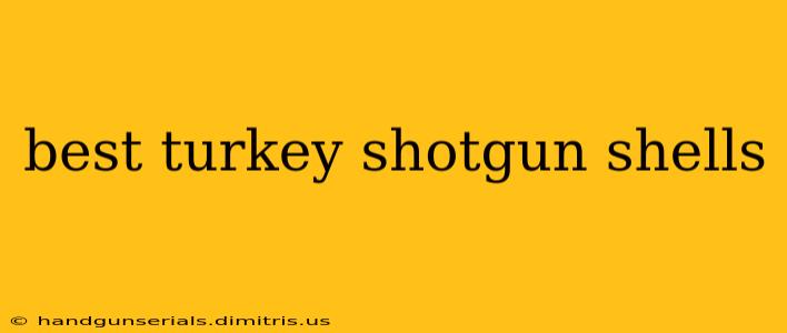 best turkey shotgun shells