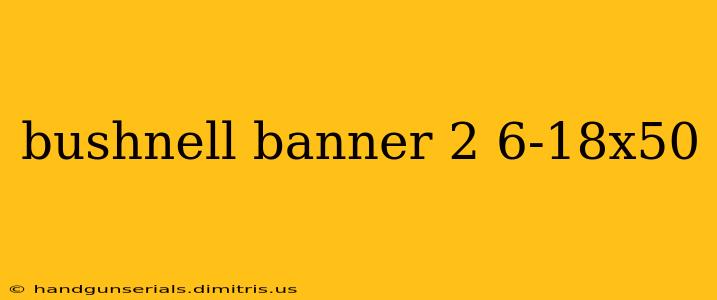 bushnell banner 2 6-18x50