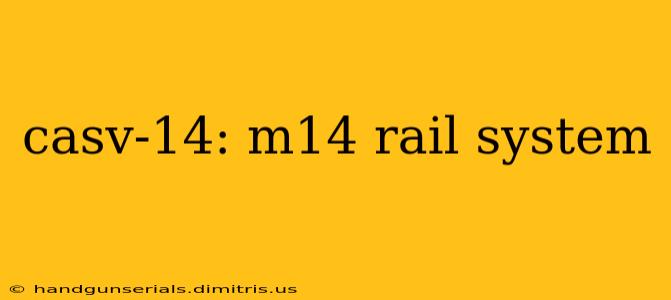 casv-14: m14 rail system