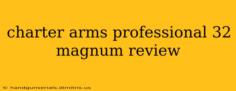 charter arms professional 32 magnum review