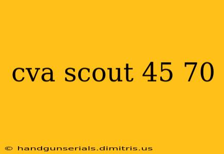 cva scout 45 70