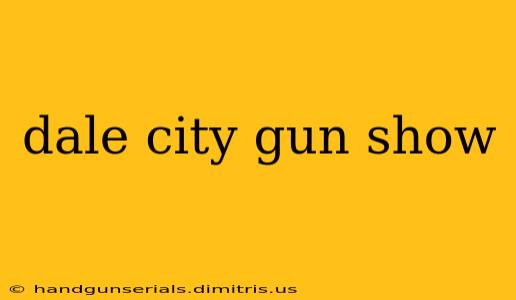 dale city gun show