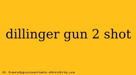 dillinger gun 2 shot