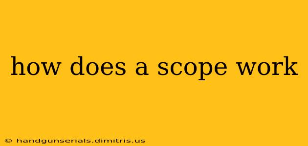 how does a scope work