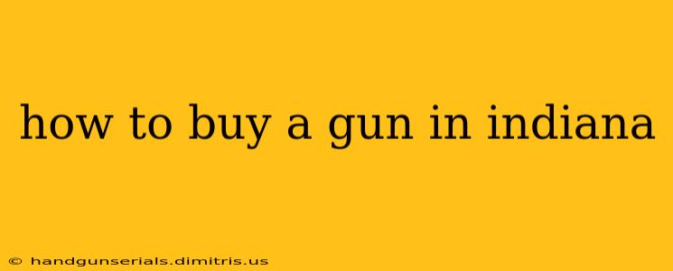 how to buy a gun in indiana