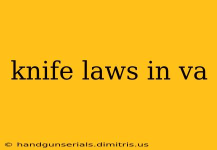 knife laws in va