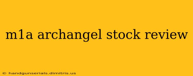 m1a archangel stock review