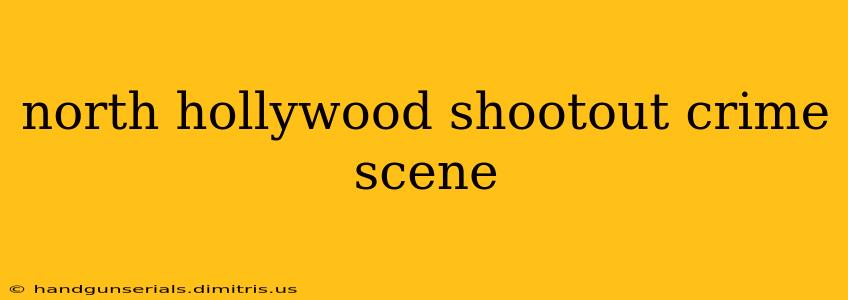 north hollywood shootout crime scene