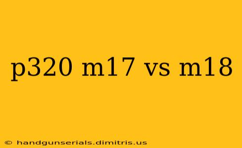 p320 m17 vs m18