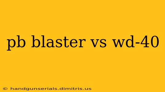 pb blaster vs wd-40