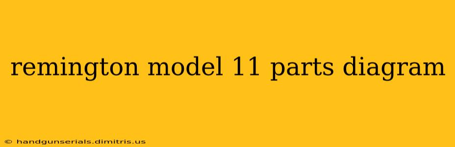 remington model 11 parts diagram