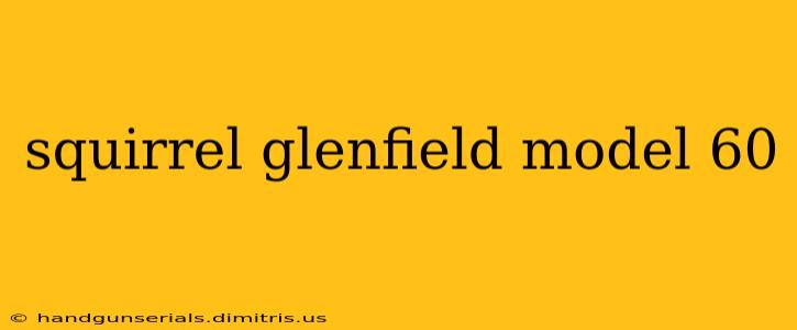 squirrel glenfield model 60