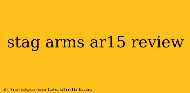 stag arms ar15 review