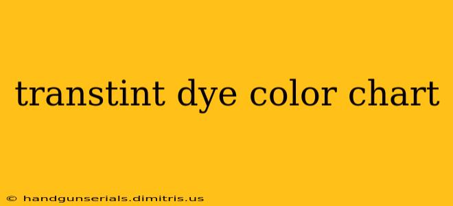 transtint dye color chart