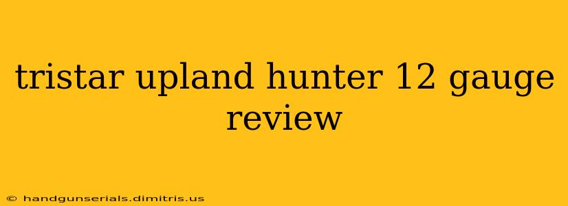 tristar upland hunter 12 gauge review