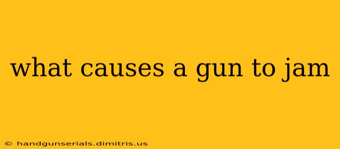 what causes a gun to jam